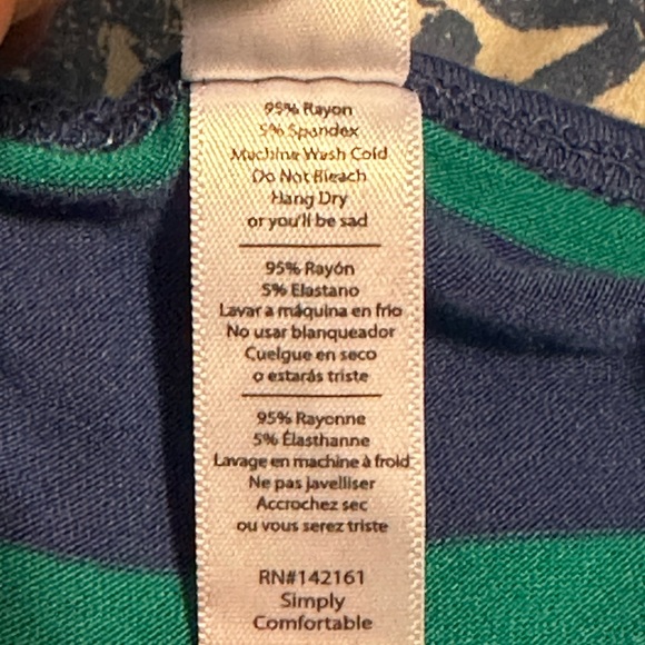 Lularoe shirt sleeved shirt - Picture 5 of 5